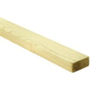 Wickes Treated Sawn Timber - 22 x 47 x 2400mm