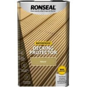 Ronseal Waterproof 5L Decking Protector Natural