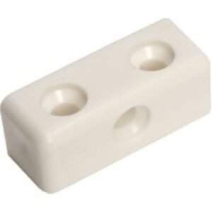 Wickes Plastic Fixit Block - White Pack of 24