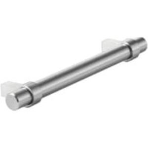 Wickes Celia Ringed Bar Handle - Stainless Steel Effect 192mm