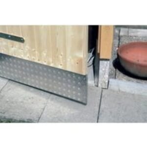 Wickes Metal Sheet Aluminium Checkerplate - 300 x 2.5mm x 1m