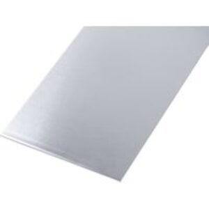 Wickes Metal Plain Uncoated Aluminium Sheet - 250 x 500mm x 1.5mm