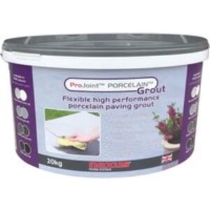 Projoint Porcelain Paving Grout Mid Grey 20kg PG20g