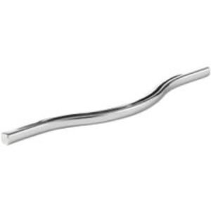 Wickes Wave Bar Handle - Chrome 160mm