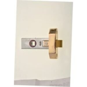 Wickes Rebated Tubular Door Latch - Brass 64mm