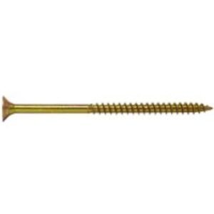 Wickes Single Thread Zinc & Yellow Screw - 5 X 40mm Pack Of 200