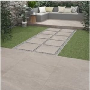 Romana Elsham Beige Glazed Porcelain 600 x 900 x 20mm PK/1