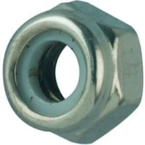 Wickes Self Locking Nuts - M12 Pack of 4