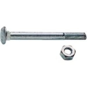 Wickes Carriage Bolt Nut & Washer - M12 x 200mm Pack of 2