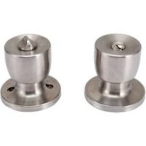 Entrance Door Knob Satin Nickel - 1 Pair