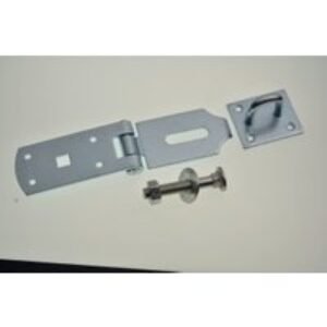 Wickes Heavy Duty Door Hasp & Staple - Galvanised 203mm