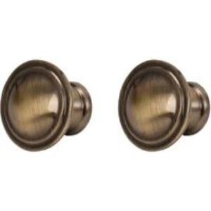 Ring Door Knob Antique Brass 35mm - Pack of 6