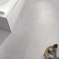 Wickes Boutique Porto Ivory Matt Porcelain Wall& Floor Tile – 600 x 600mm – Pack of 4