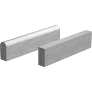 Supreme Path Concrete Edging Round Top 36in x 6in x 2in - Pack of 80