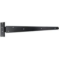 Wickes Medium Duty Tee Hinge – Black Japanned 450mm
