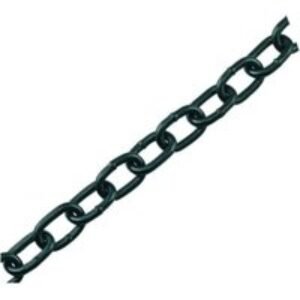 Wickes Black Zinc Plated Steel Welded Chain - 5 x 21mm x 2m