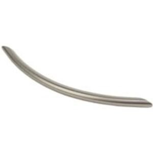 Wickes Bow Cabinet Door Handle - Matt Nickel 160mm Pack of 2