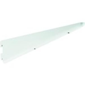 Twin Slot White Shelf Bracket - 320mm