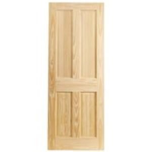 Wickes Skipton Clear Pine 4 Panel Internal Door - 1981 x 610mm