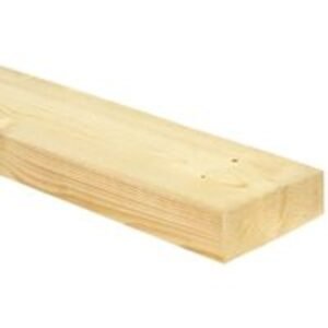 Wickes Sawn Kiln Dried C16 Timber - 45 x 145 x 4800mm