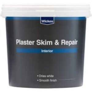 Wickes White Ready Mixed Plaster Skim - 5kg