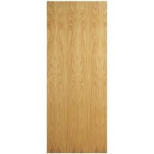 Travis Perkins Lacquered Oak Veneer Door 1981 x 838 x 35mm