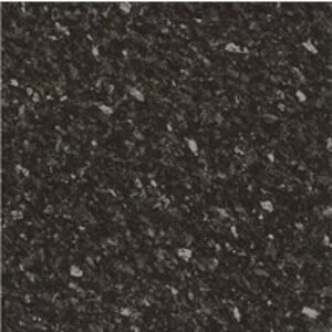 Black Slate Satin Bullnosed 6mm Radius Laminate Worktop 3000 x 600 x 28mm