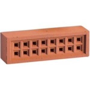 Hepworth Square Hole Airbrick 215 x 65mm Red YA13R