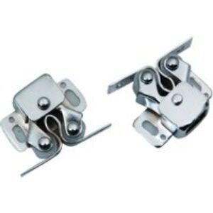 4Trade Roller Catches Double Zinc Plated Pack of 2