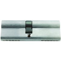 4Trade Double Cylinder Euro Profile 45 x 55mm Satin