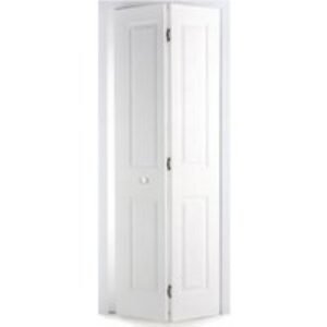 Premdor White 4 Panel Grained Bifold Hollow Core Door 1981 x 762 x 35mm