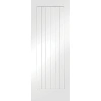 Internal White Primed Suffolk White Door 1981x838x35mm