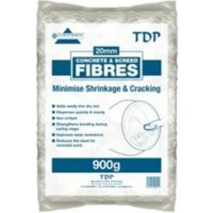 TDP 20mm Fibres for Screed and Concrete 900g