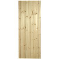 Plaut Redwood Ledged Braced Door 2032 x 813 x 40mm