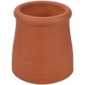Hepworth Terracotta Chimney Pot Roll Top Red 300mm