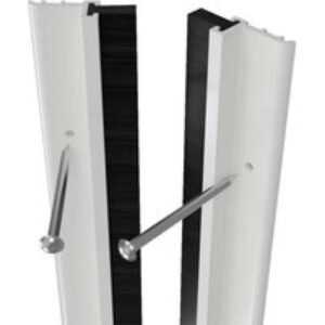 Stormguard Slikseal PVC white door surround seal