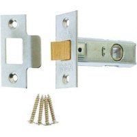 4Trade Tubular Mortice Latch 64mm Satin