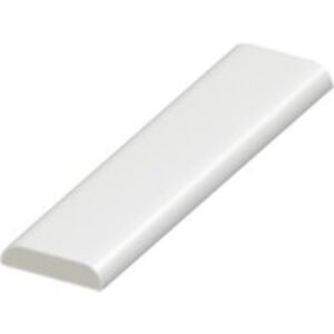 Eurocell Window Trim Upvc Dee Mould 25mm 5m White