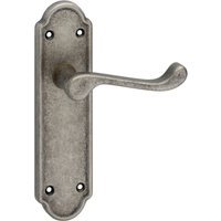 Urfic Antique Ashworth Lever Latch Door Handle Pewter