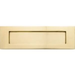 4TRADE Letter Plate Brass 250mm x 75mm