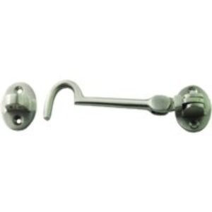 4Trade Cabin Hook Satin Nickel 100mm