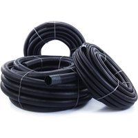 Polypipe Twinwall Black Cable Protection Ducting 40/63 50m Coil
