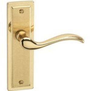 Urfic Porto Lever Latch Door Handle Satin/Polished Brass