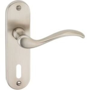 Urfic Geneva Lever Lock Door Handle Satin Nickel