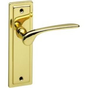 Urfic Como Lever Latch Door Handle Polished Brass