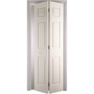 Moulded 6 Panel Grained Bi-Fold Hollow Core Internal Door 1981mm x 610mm x 35mm