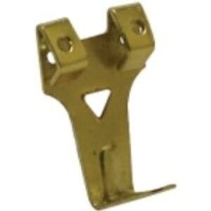 4TRADE Hooks Double Picture NO3 Electro Brass (Pack of 2)