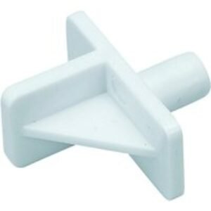 4Trade Shelf Support White Pack of 20