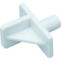 4Trade Shelf Support White Pack of 20