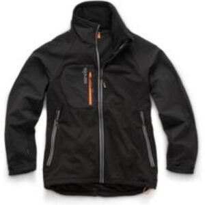 Scruffs Trade Flex Softshell Jacket Black Extra Large